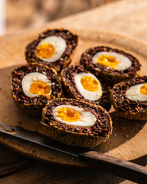 Gill Meller's Black Pudding Scotch Eggs