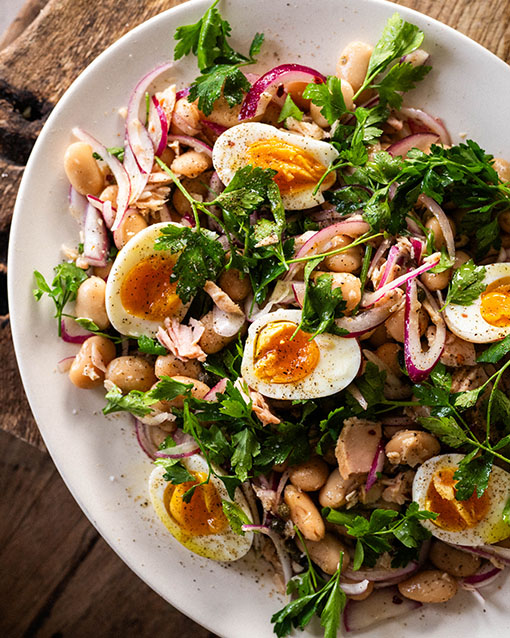 Gill Meller's Tuna, Egg and Bean Salad